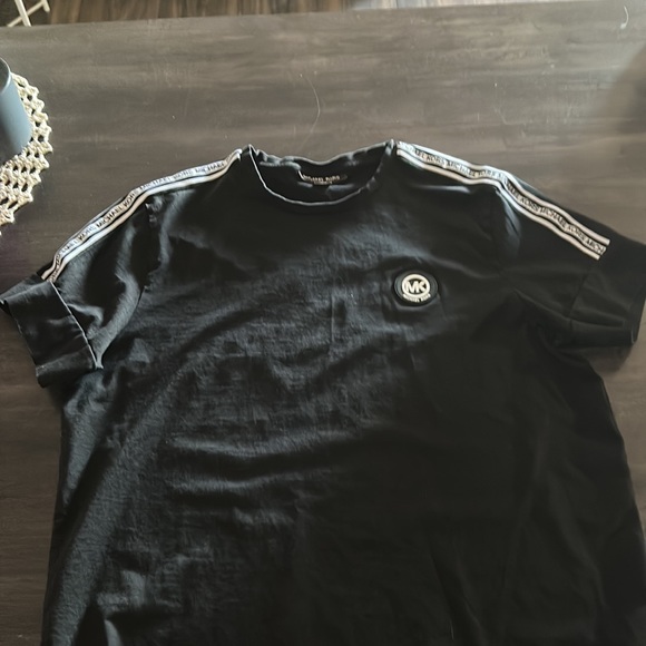 Micheal kors shirt and pants set, black/white, size:LG - Picture 3 of 4